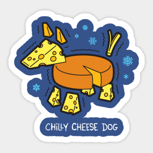 Chilly Cheese Dog Sticker